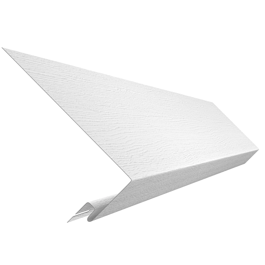 Околооконная планка широкая ELLKA, Белый 230 мм,  6 шт./уп., 3 м