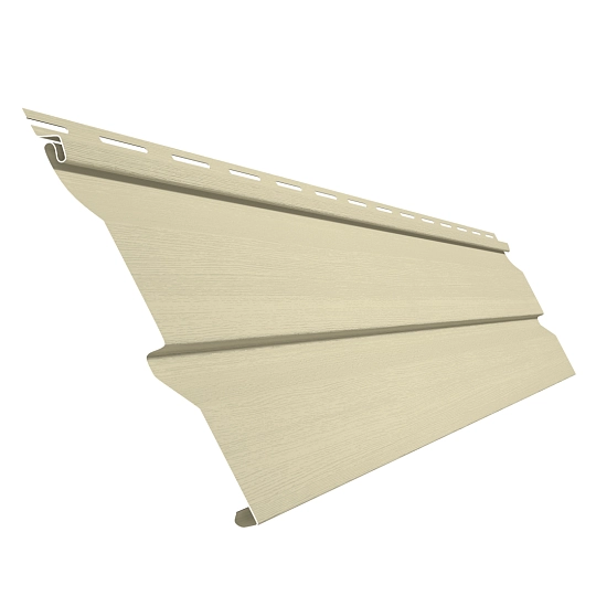 Сайдинг панель ELLKA, Кремовый 0,615 м2, 18 шт./уп., 3 м