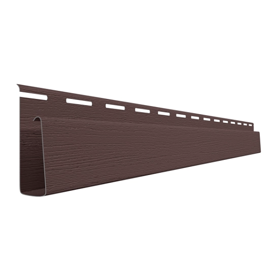 Наличник J Профиль широкий ELLKA, Коричневый,  10 шт./уп., 3 м